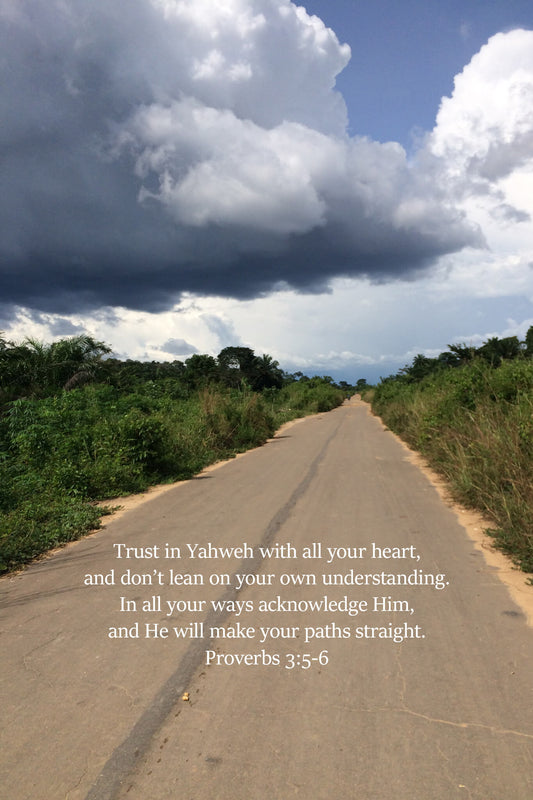 Proverbs 3 Onward Barnabas Notes Travels Christian greeting card