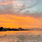 Habakkuk 2:14 Sunset on the Water Barnabas Notes Travels Christian greeting card