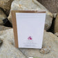 Barnabas Notes Travels Missionary Dana Rains back of side fold cards