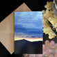Psalm 42 Waves in Sky eco Chrisitan greeting card