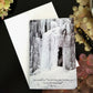 John 13 Frozen Waterfall FW Christian greeting card